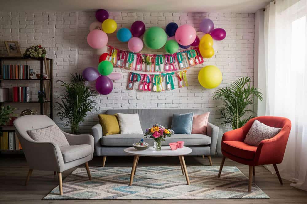 You are currently viewing עיצוב סלון לימי הולדת בבית